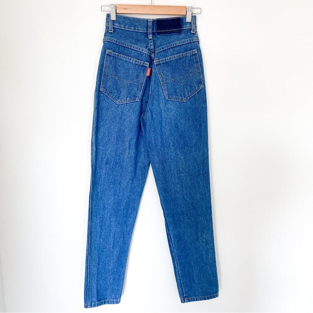VINTAGE Studded High Rise Mom‎ Jeans 25 - Picture 2 of 6